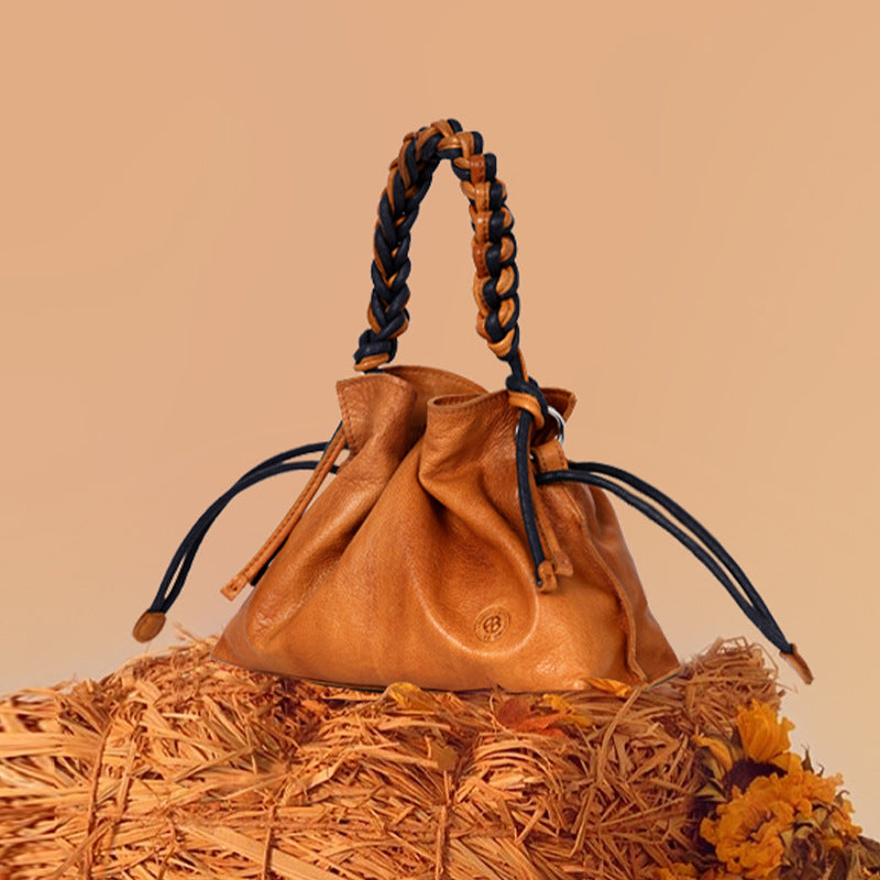 Cortex Splicing Woven Casual Crossbody Bag photo 2