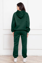 Drop Shoulder Long Sleeve Hoodie Pants Set (21)