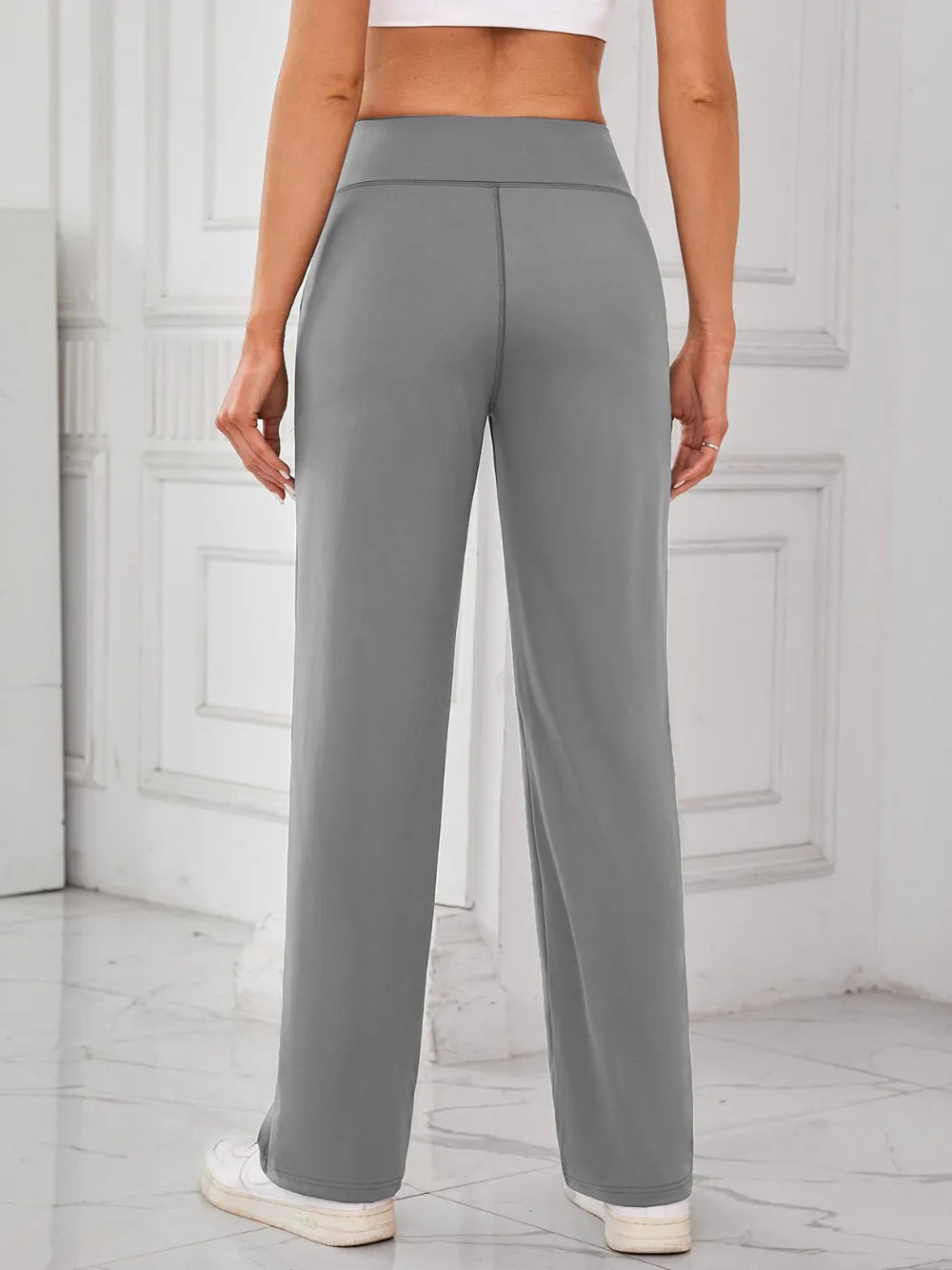 High Waist Active Pants Pockets (6)
