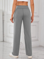 High Waist Active Pants Pockets (6)