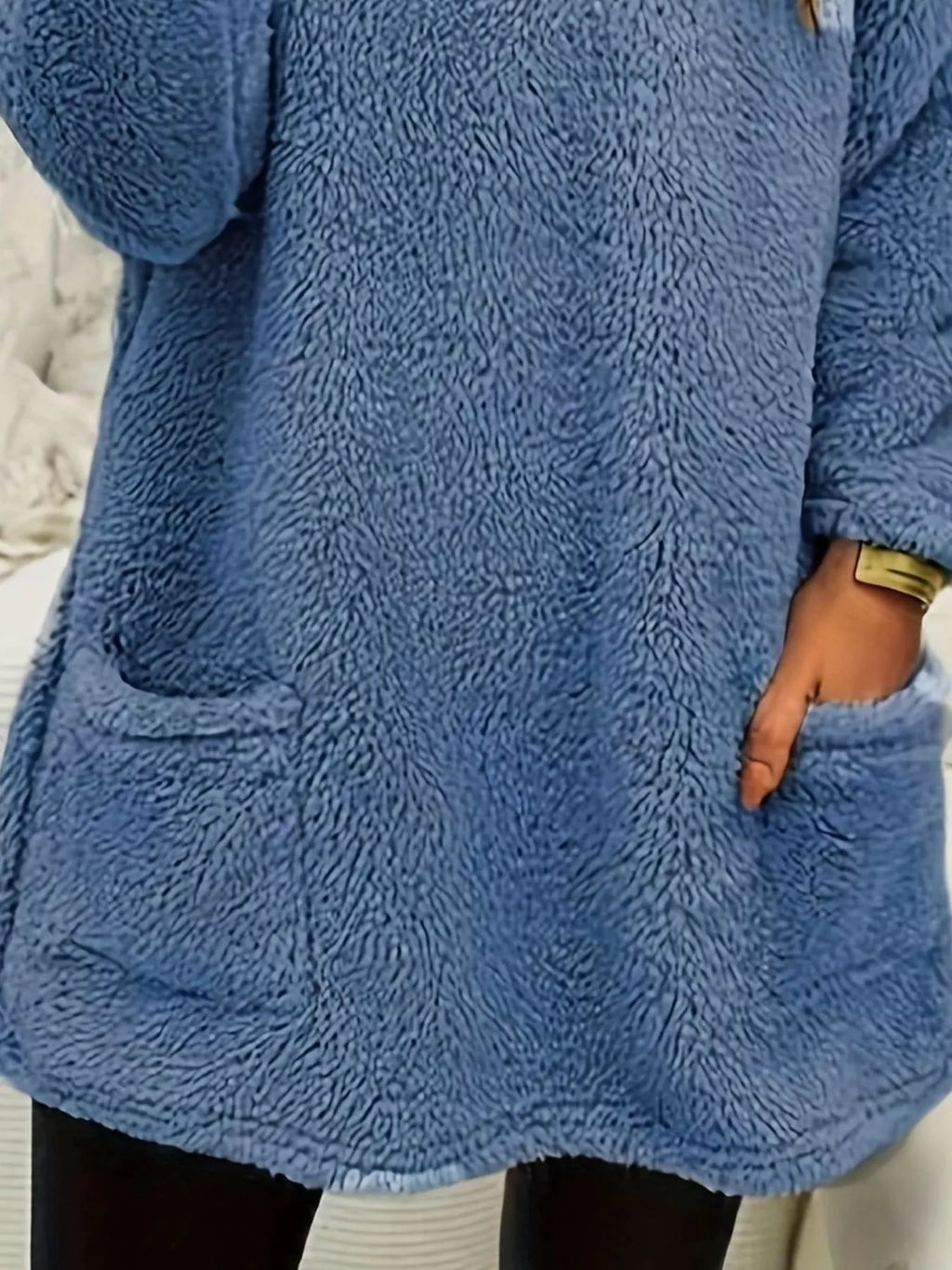 Fleece Long Sleeve Sweatshirt (5)