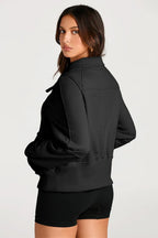 Half Zip Long Sleeve Sweatshirt (14)