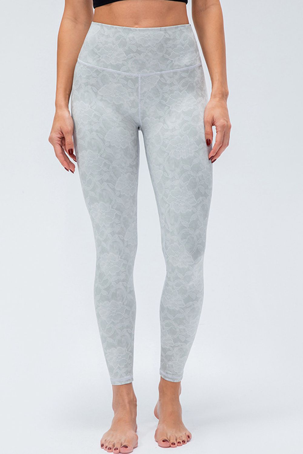 Wide Waistband Slim Fit Active Leggings (16)
