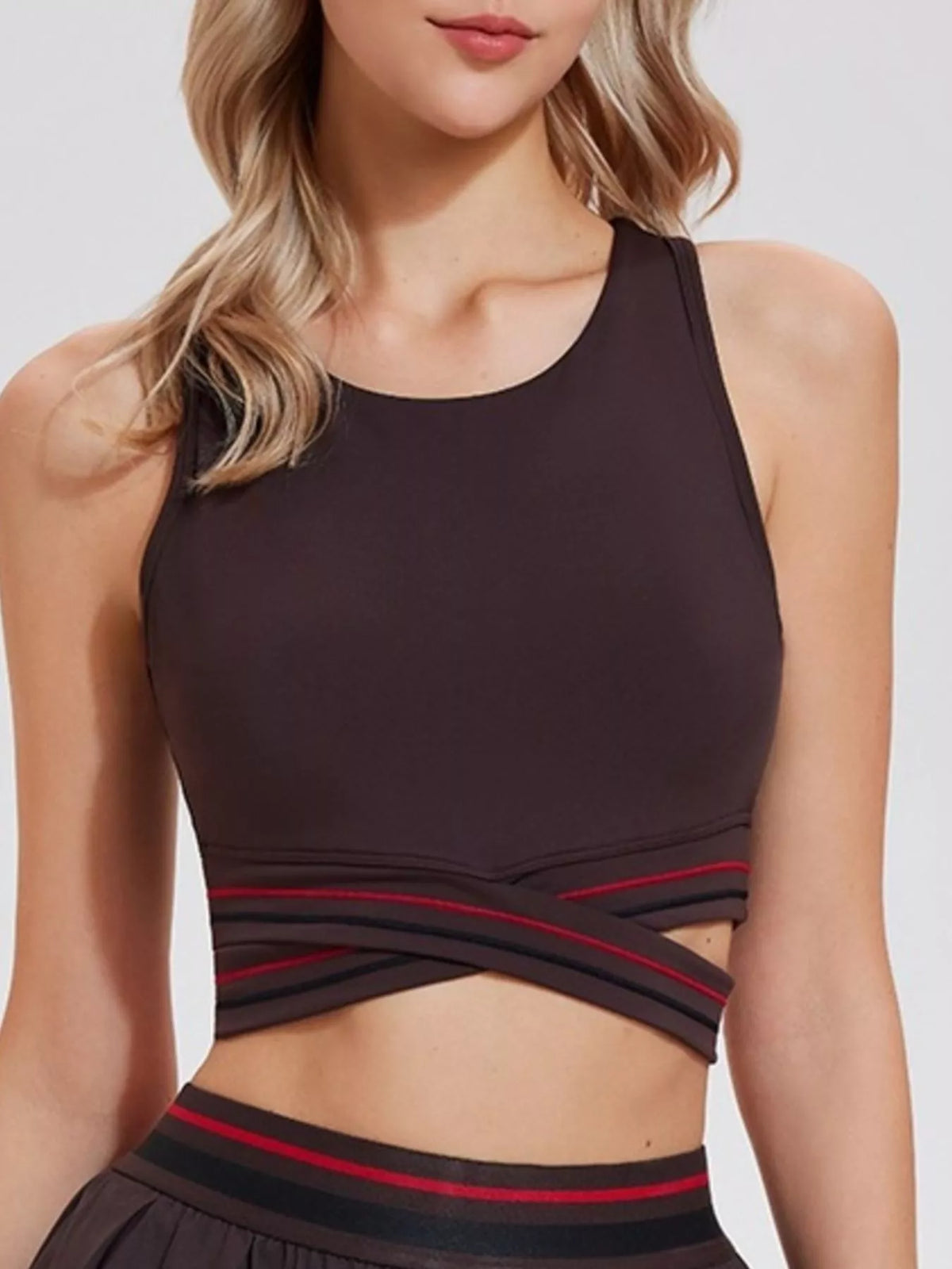 Full Size Criss-cross Hem Active Tank Plus (8)