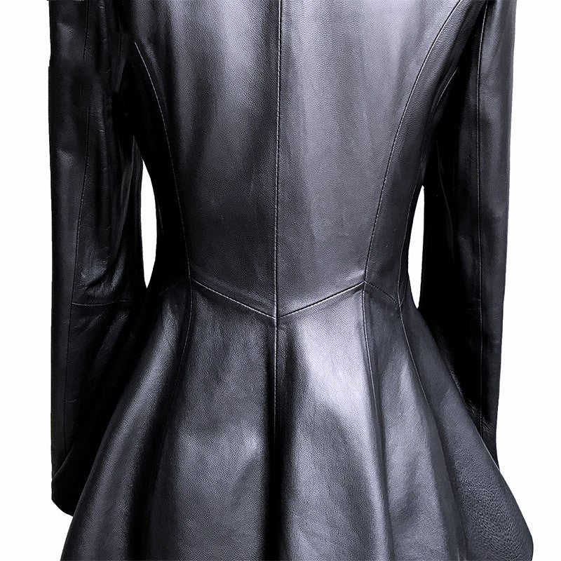 Short Coat Leather Jacket photo 2