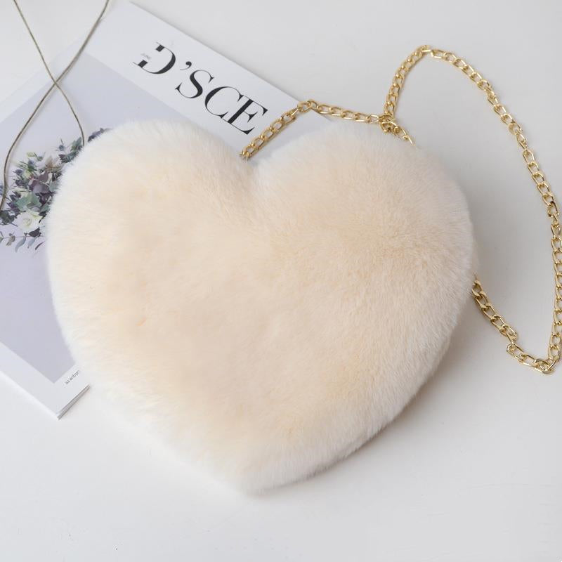 Love Bags Plush Chain Shoulder Valentine's Day Party Bag (8)