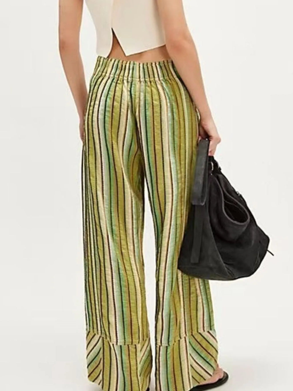 Striped Wide Leg Pants (8)