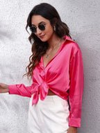 Button Up Collared Neck Long Sleeve Shirt (8)