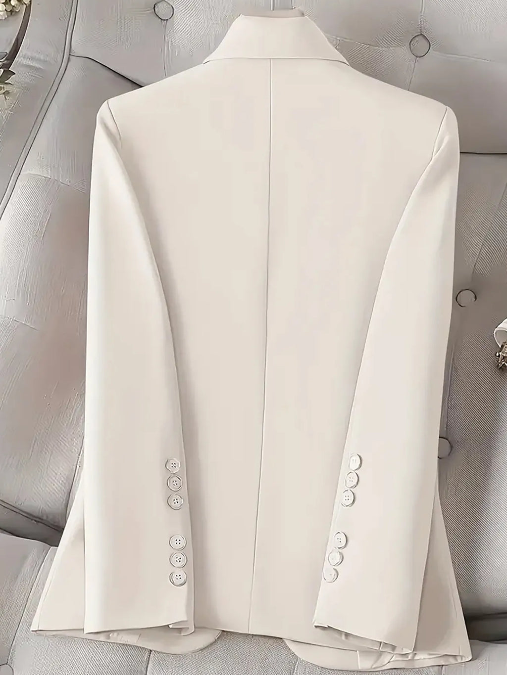 Single-button Long Sleeve Blazer (8)