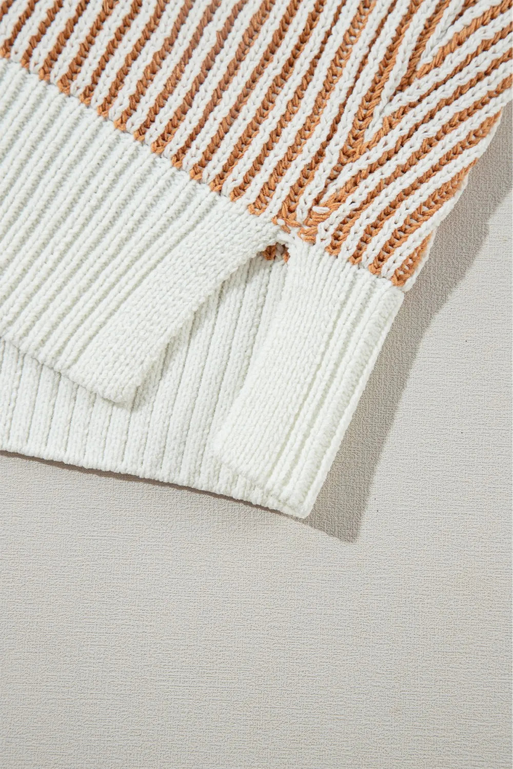 Round Neck Dropped Shoulder Sweater (17)