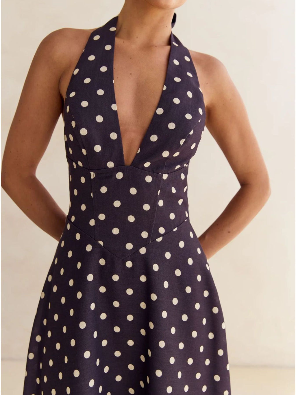 Floral Print Halter Neck Maxi Dress (27)