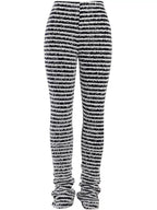 Striped Fuzzy Textured Knit Pants (6)