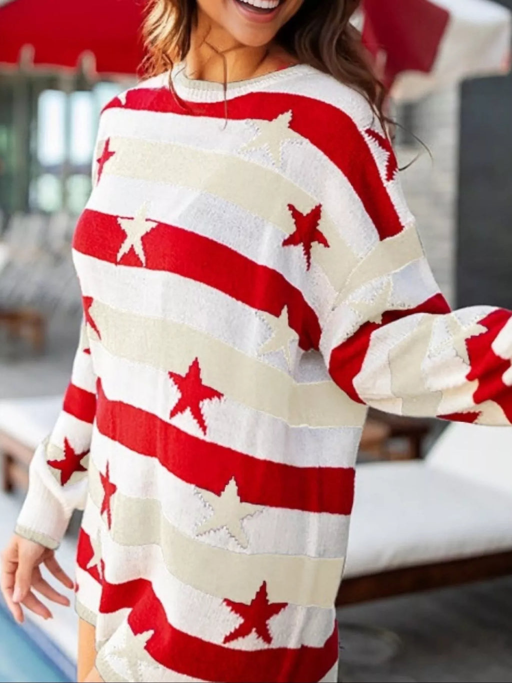 Stars Stripes Long Sleeve Sweater (20)