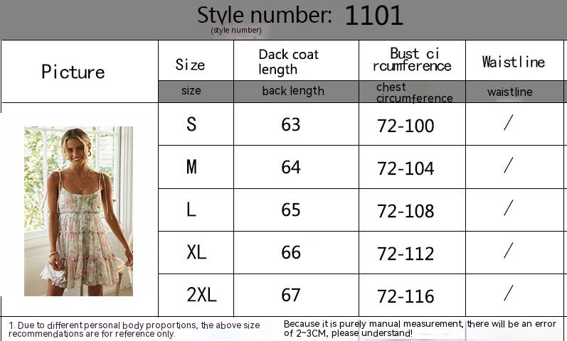 Vacation Print Slip Dress photo 31