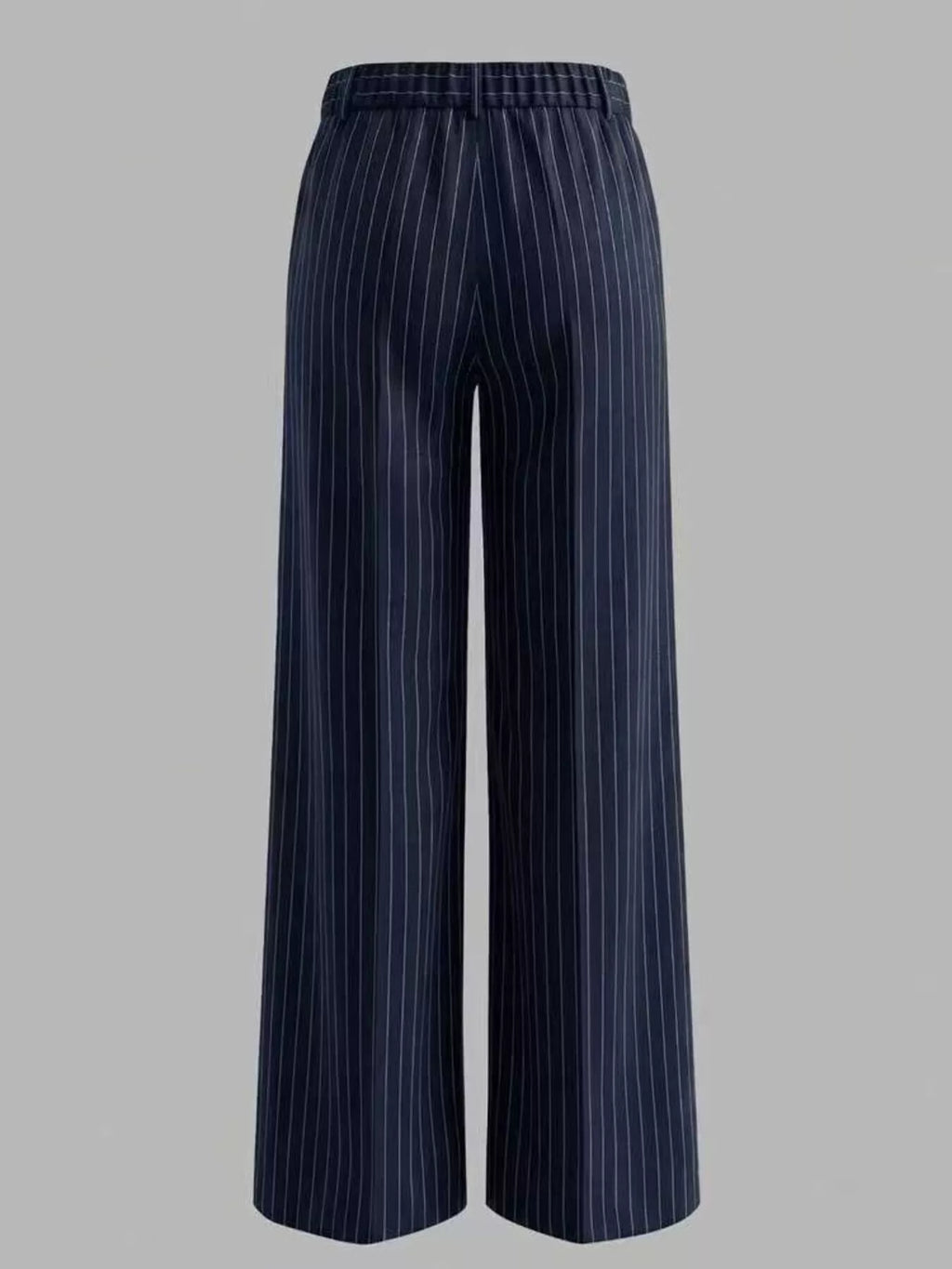 High-waisted Striped Wide-leg Pants (6)