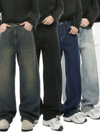Wide Leg Jeans Pockets
