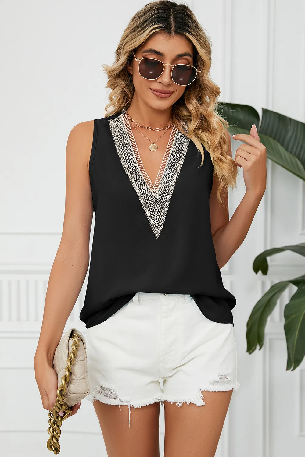 V-neck Wide Strap Tank (11)