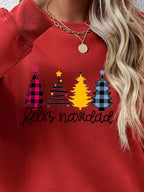 Round Neck Graphic Long Sleeve Sweatshirt (5)