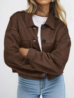 Button-down Cropped Jacket (23)