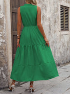 Notched Sleeveless Maxi Tank Dress (12)
