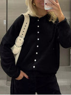Button-down Dropped Shoulder Cardigan (18)