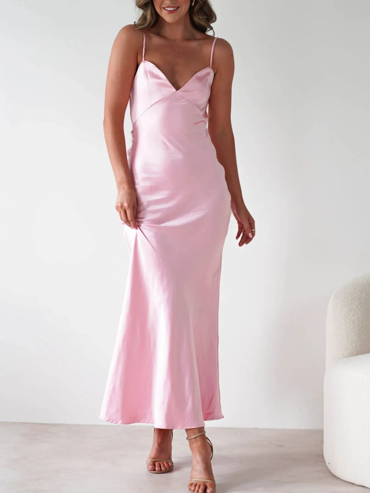 Satin Backless Cami Dress (16)