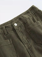 Full Size Wide Leg Pants Pockets Plus (7)