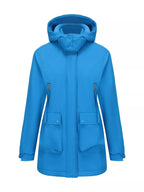 Full Size Zip Up Hooded Parka Outerwear Plus (22)