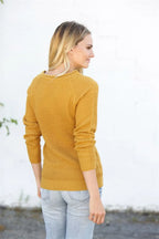 Round Neck Raglan Sleeve Sweater (2)