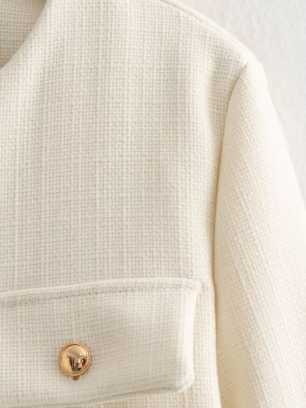 Tweed Button Up Cropped Outerwear (17)