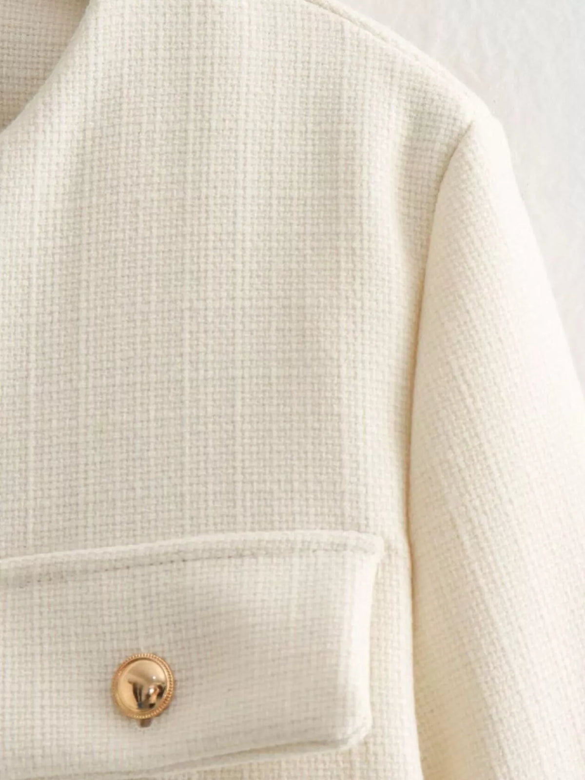 Tweed Button Up Cropped Outerwear (17)