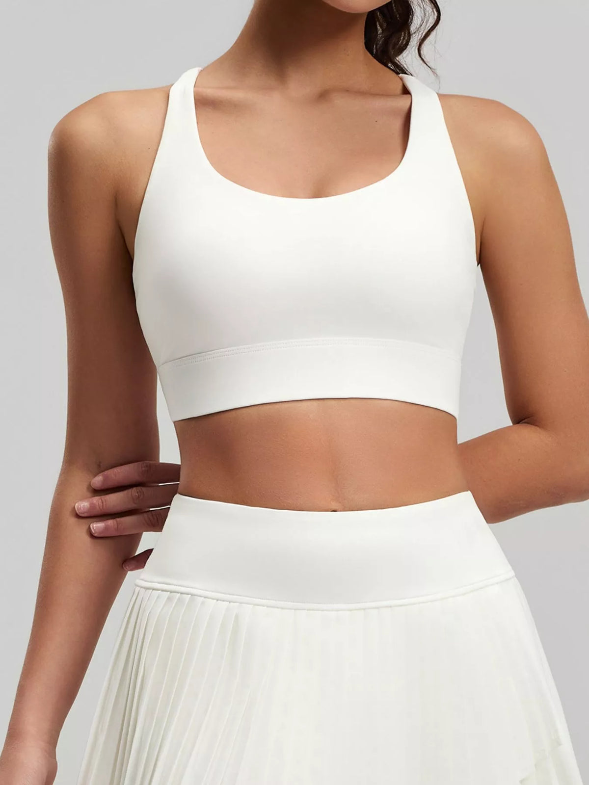 Scoop Neck Active Bra (10)