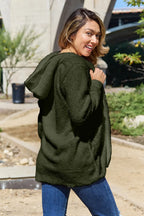 Full Size Teddy Hooded Jacket Pockets (9)