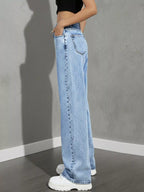 High Waist Wide Leg Jeans (2)