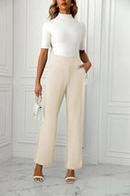High Waist Straight Leg Pants (12)