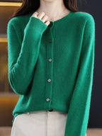 Button-down Long Sleeve Cardigan (13)