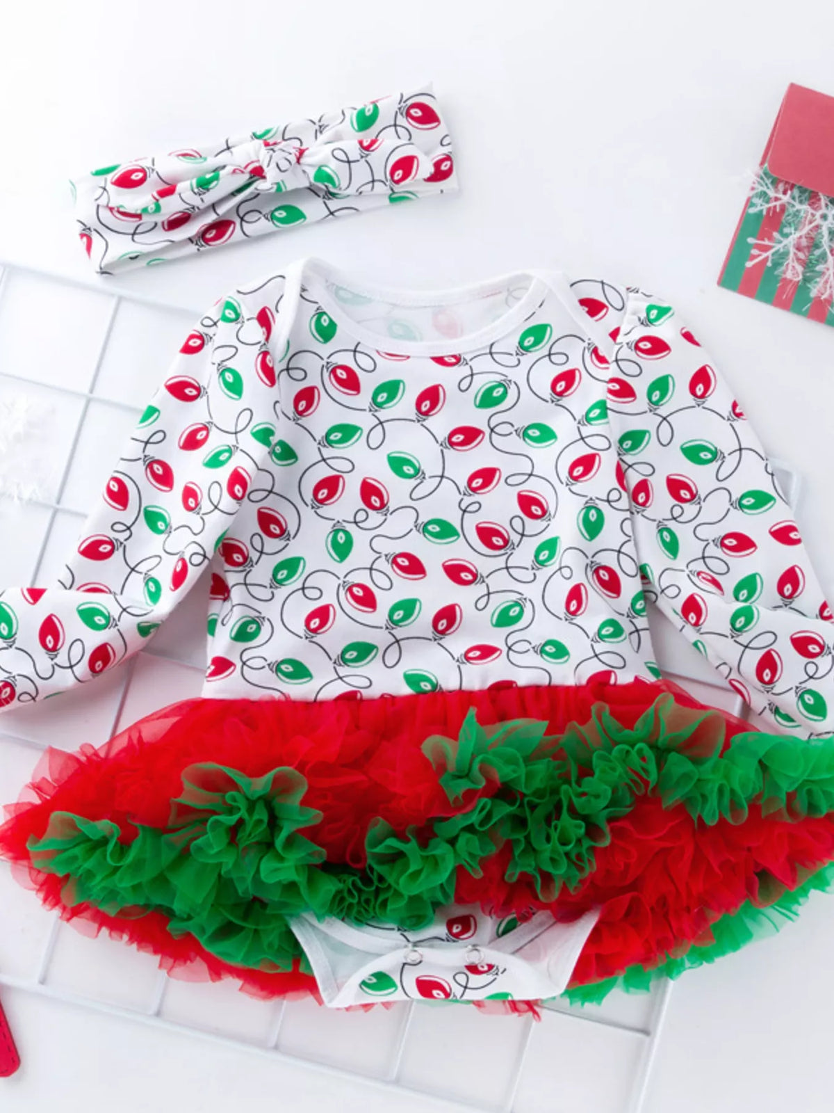 Children's Christmas One Piece Dress Headband (2)