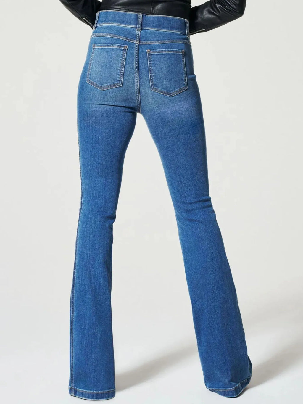 Full Size High-waisted Flare Jeans Plus (5)