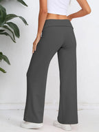 Elastic Waist Wide Leg Pants (6)