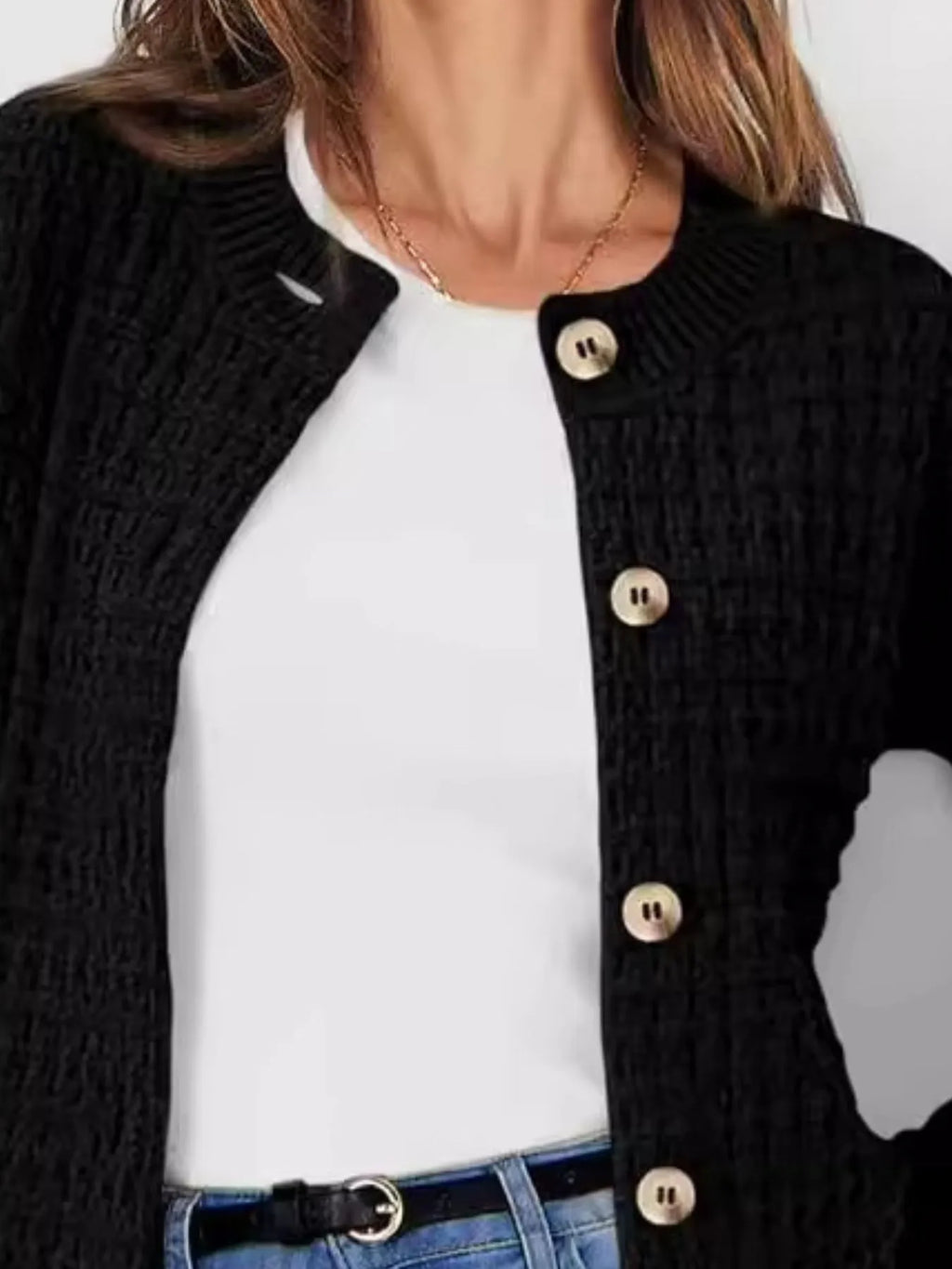 Button-up Long Sleeve Cardigan (9)