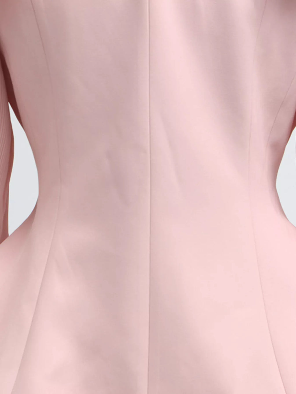 Frill Lapel Collar Top Pleated Skirt Set (16)