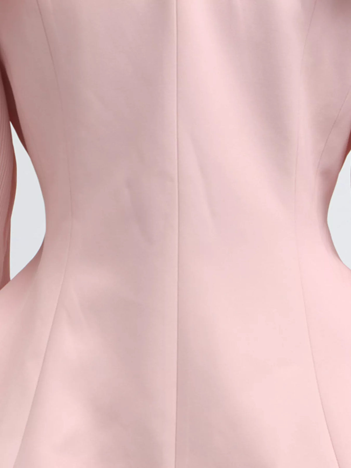 Frill Lapel Collar Top Pleated Skirt Set (16)