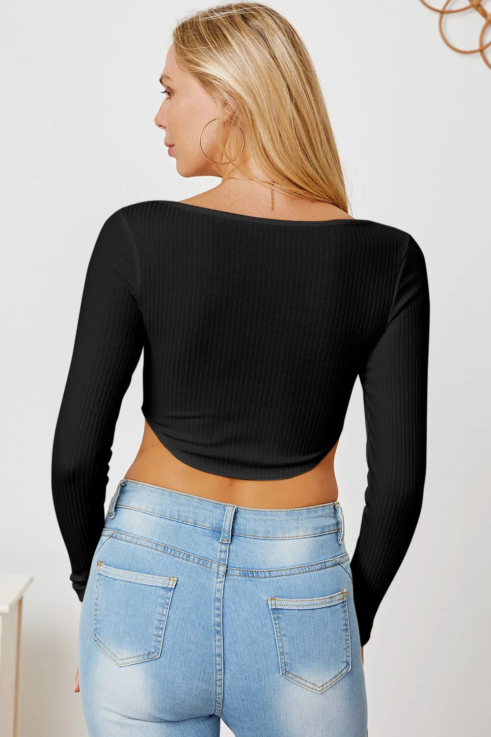 Ribbed Long Sleeve T-shirt (13)
