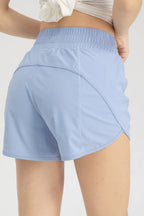 Elastic Waist Active Shorts (2)
