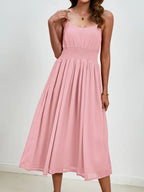 Scoop Neck Midi Cami Dress (3)