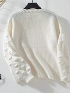 Round Neck Drop Shoulder Sweater (8)