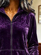 Velvet Zip-up Hoodie (5)