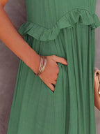 Ruffled Tiered Sleeveless Maxi Dress (5)