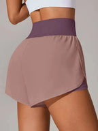 Pocketed High Waist Active Shorts (24)
