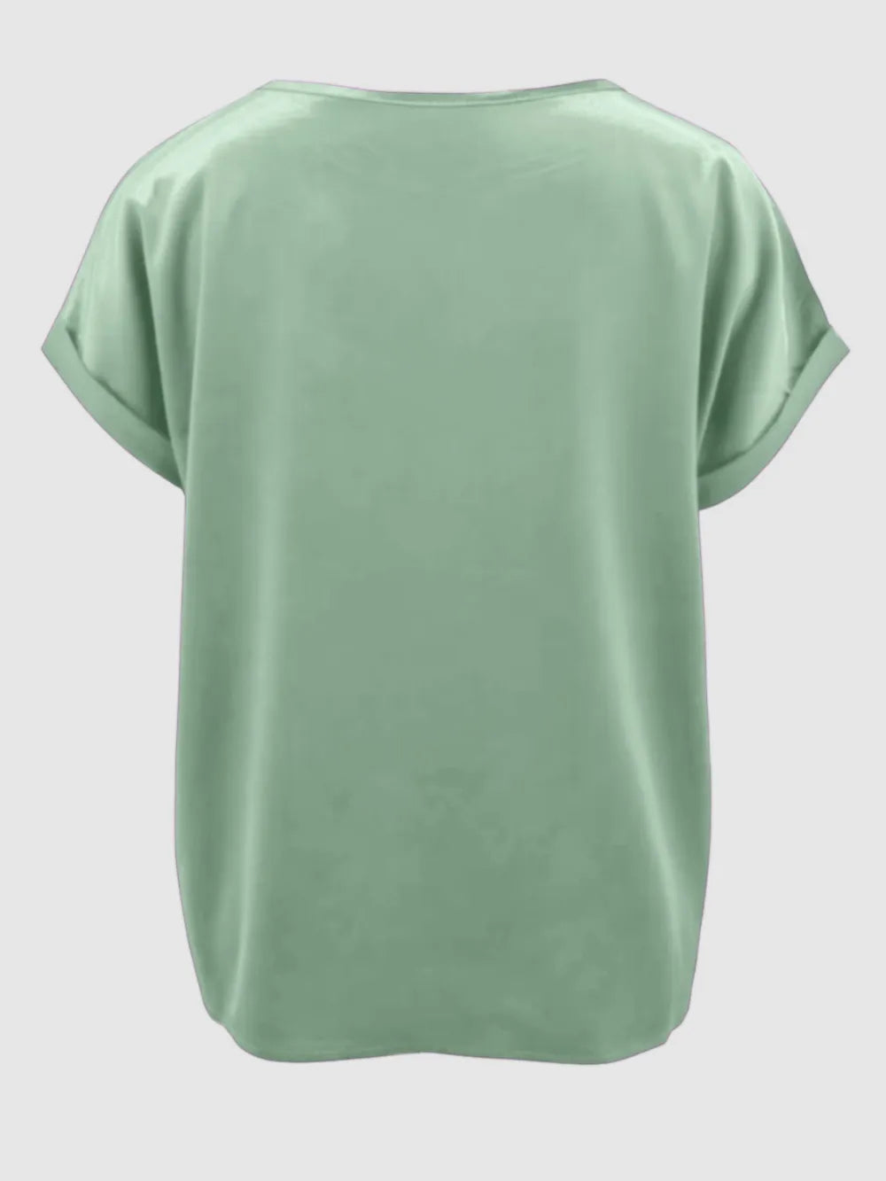Round Neck Short Sleeve T-shirt (27)